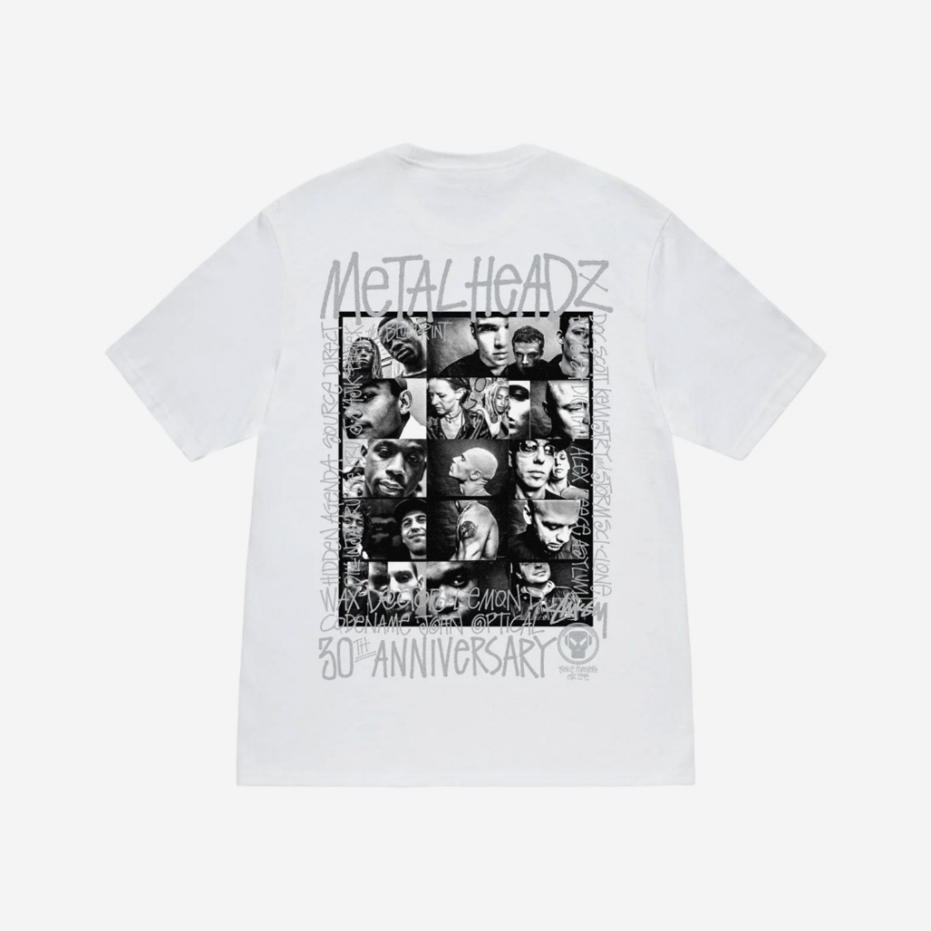 i*i様 Stüssy × lheadz 30th Tシャツ 100% authentic Stussy x Goldie Metalheadz 30 T-Shirt Black
