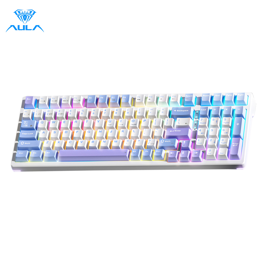 AULA F98X Mechanical Keyboard 99Keys Tri-mode RGB Hot-swap