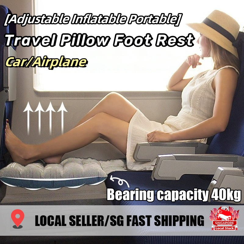 Koala Kloud Inflatable Foot Rest For Plane Long Flight Must Haves