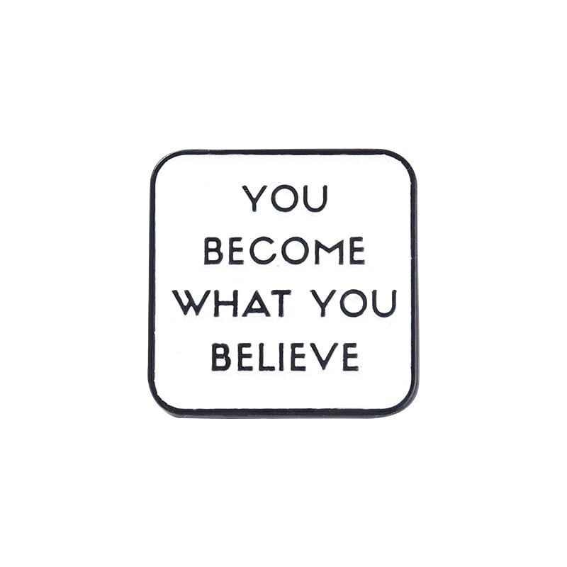 100 Styles You Are Enough Inspiring Text Enamel Pins Be Kind Emblem ...
