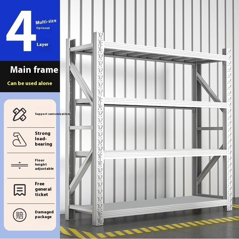 Shelf Rack Multilayer Heavy Duty Rack Home Storage Rack Super Heavy ...