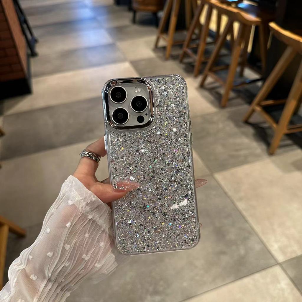 iPhone 16 15 14 13 12 11 Pro Max 6 6S 7 8 Plus X XS Max XR Glitter ...