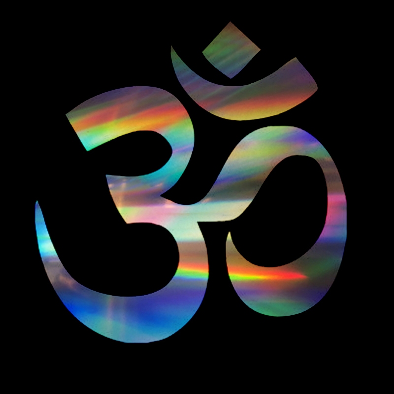 Yoga Meditation Om Ohm Symbol Waterproof Vinyl Car Sticker Car Styling ...