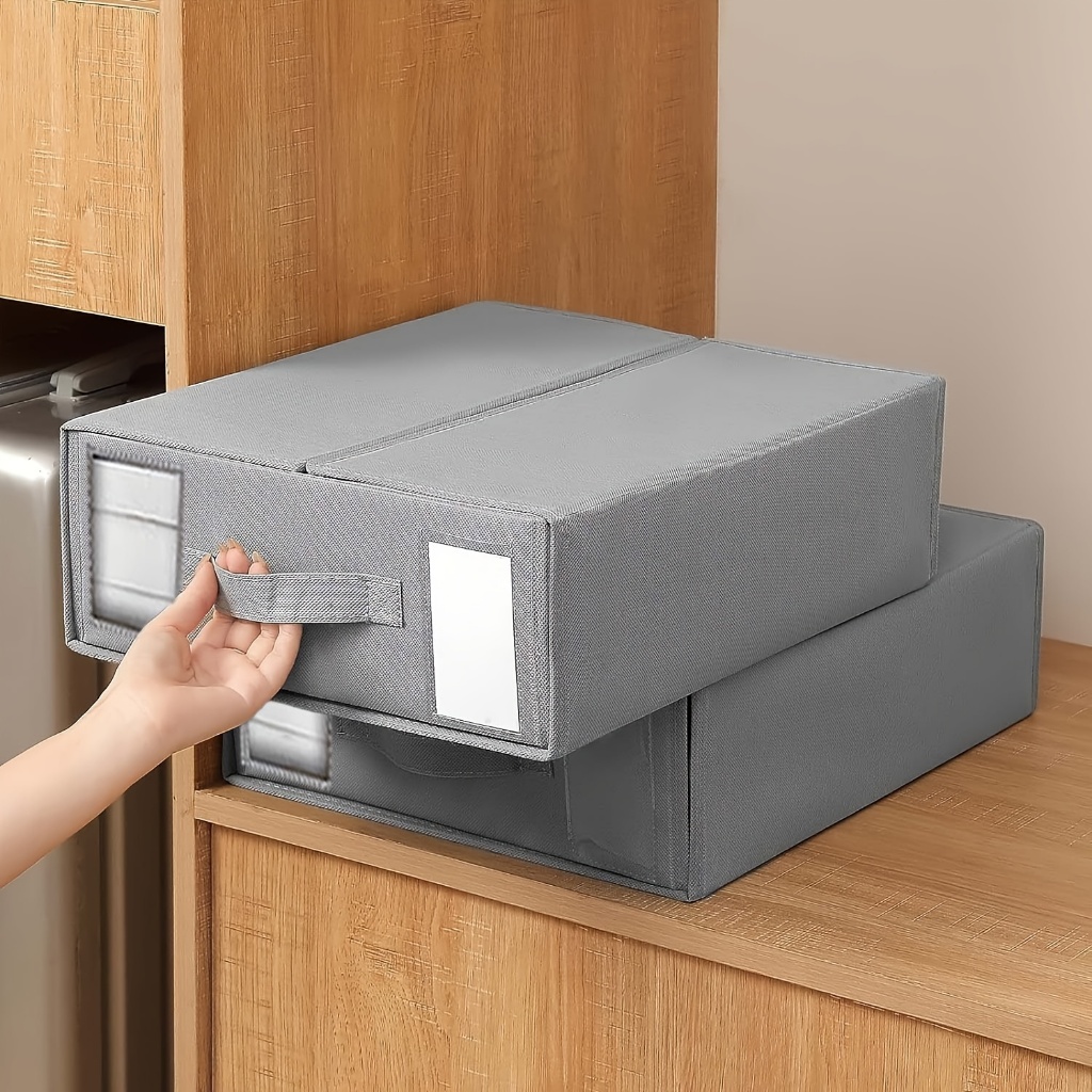 Bed Sheets Set Organizers Storage Linen Fabric Closet Organizers with