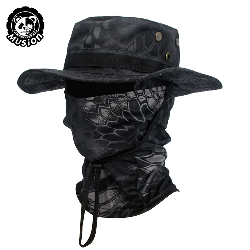 帽子 Balaclava safari hat Winter Balaclava Ski Mask 1 hole Full Face Fleece Trapper