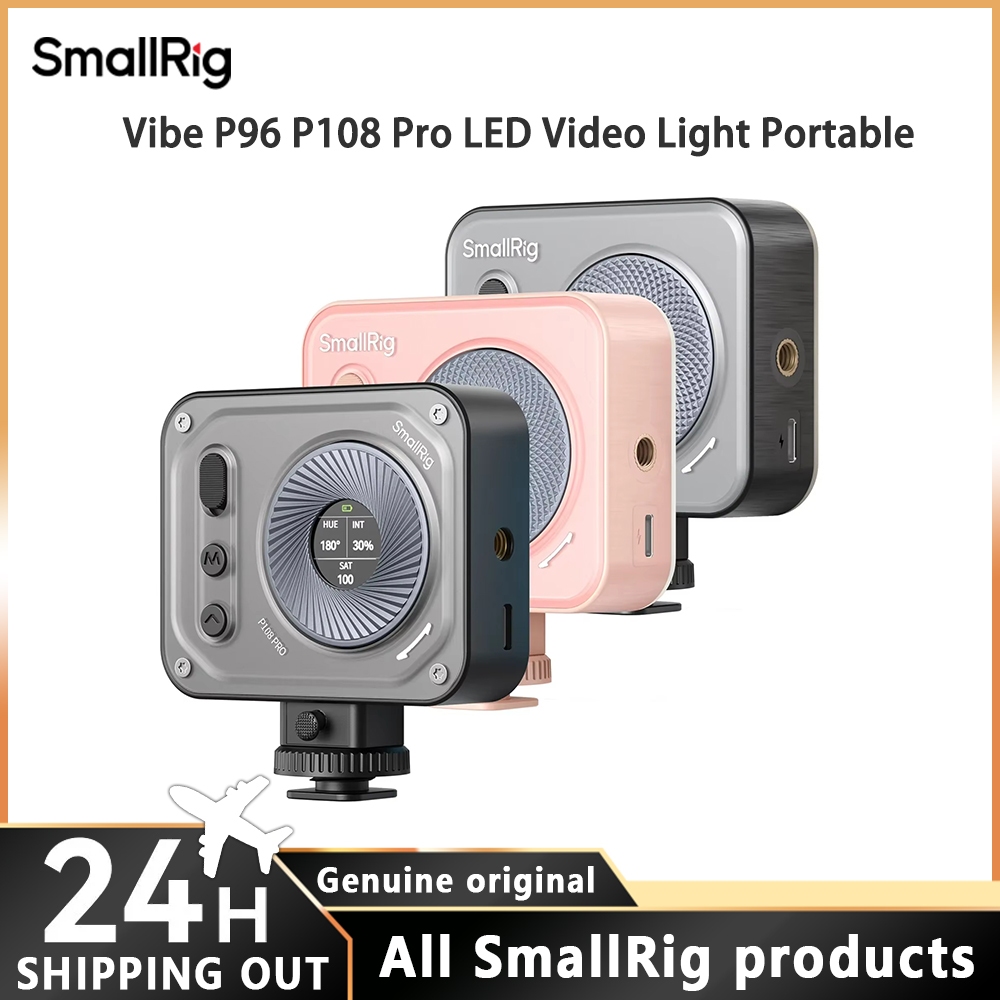 SmallRig Vibe P96 P108 Pro LED Video Light Portable Photography On