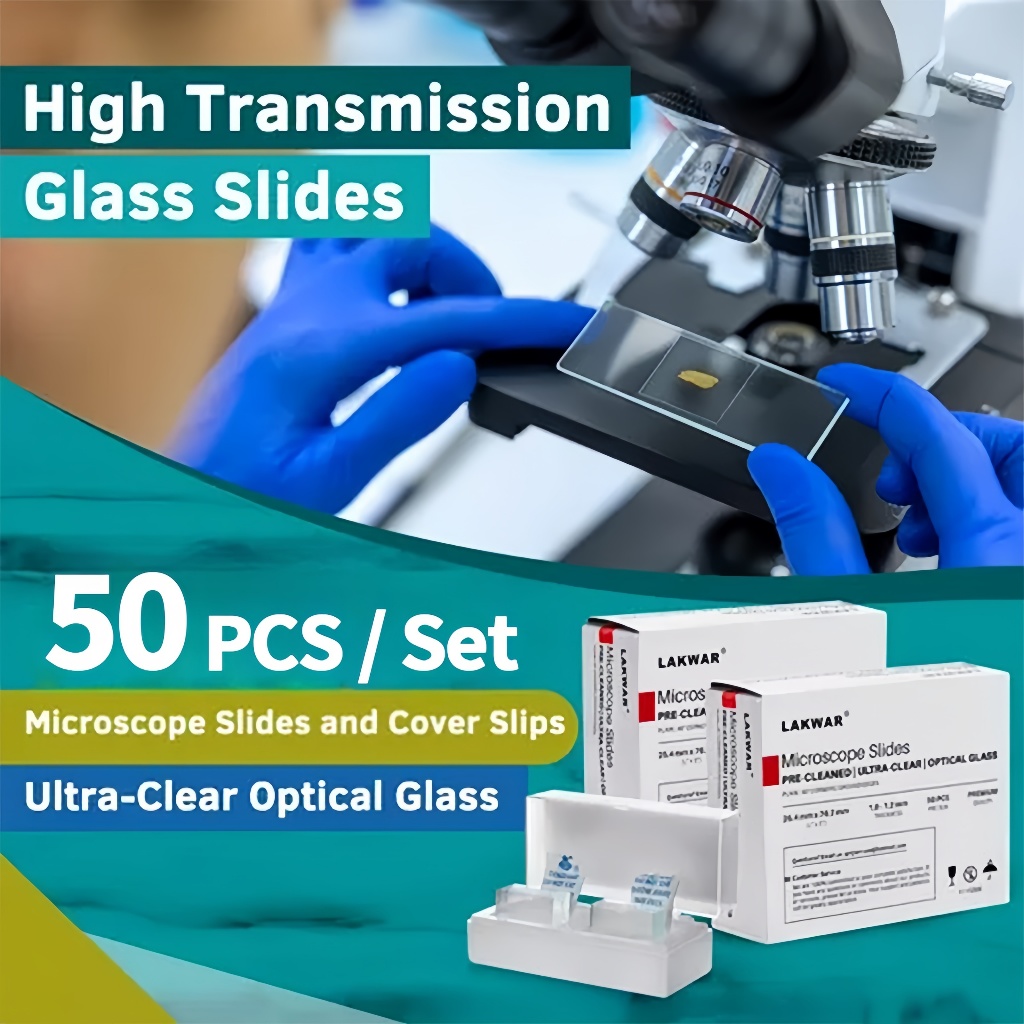 Microscope Slides School Educational Supplies for Student Blank ...