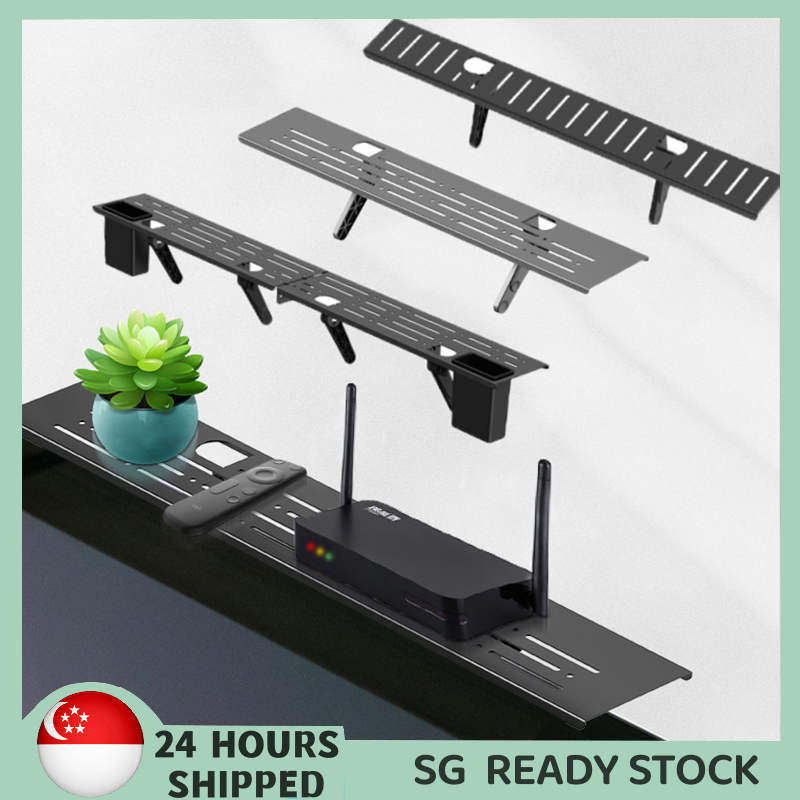 【SG READY STOCK】Remote Control Storage Rack Punch Free Display Rack TV ...