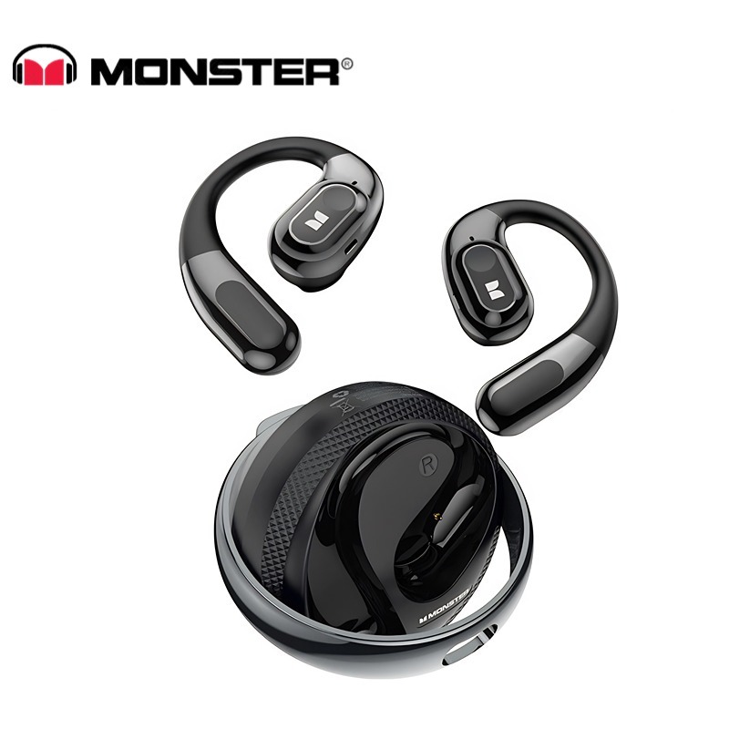 MONSTER OPEN EAR ACS30 ワイヤレスヘッドフォン Monster Open Ear AC330 Open Ear Earphone Bluetooth 5.4 Wireless