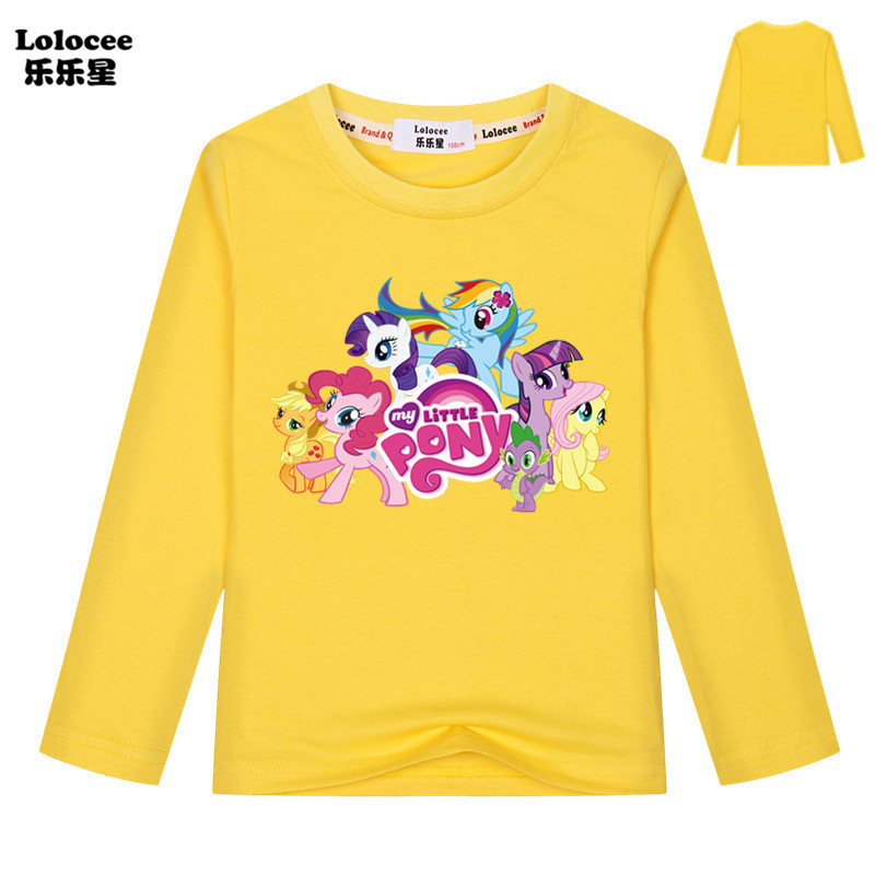 My Little Pony Long Sleeve T Shirt Pinky Pie Rainbow Dash Twilight