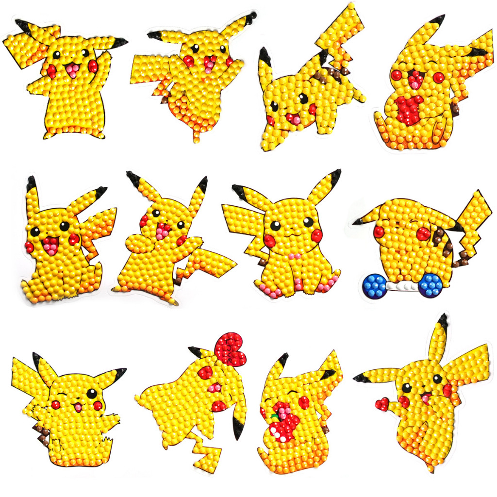 AVE｜Diamond Sticker Diamond Painting Diamond Art Cute stickers Kids ...