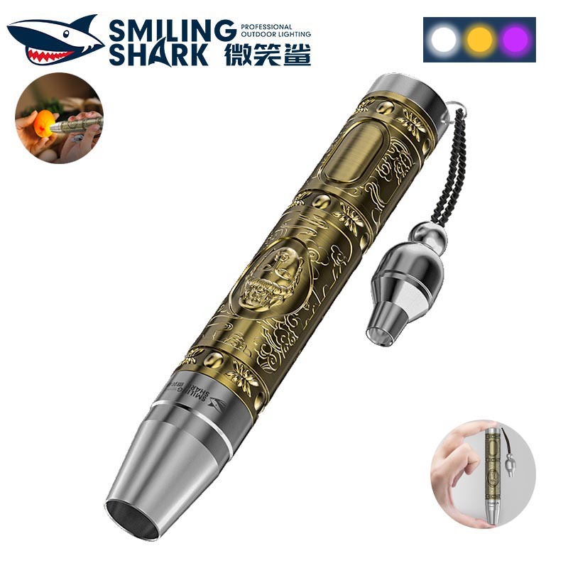 Professional Jade Appraisal Flashlight - 4 Light Modes, 6000mAh Battery, Portable Jewelry & Gem Identifier