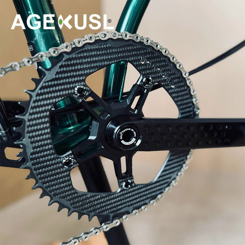 Union Jack Bike 130 BCD Chainring Chainwheel Carbon Chain Union Jack Bike 130 BCD Chainring Chainwheel Carbon Chain