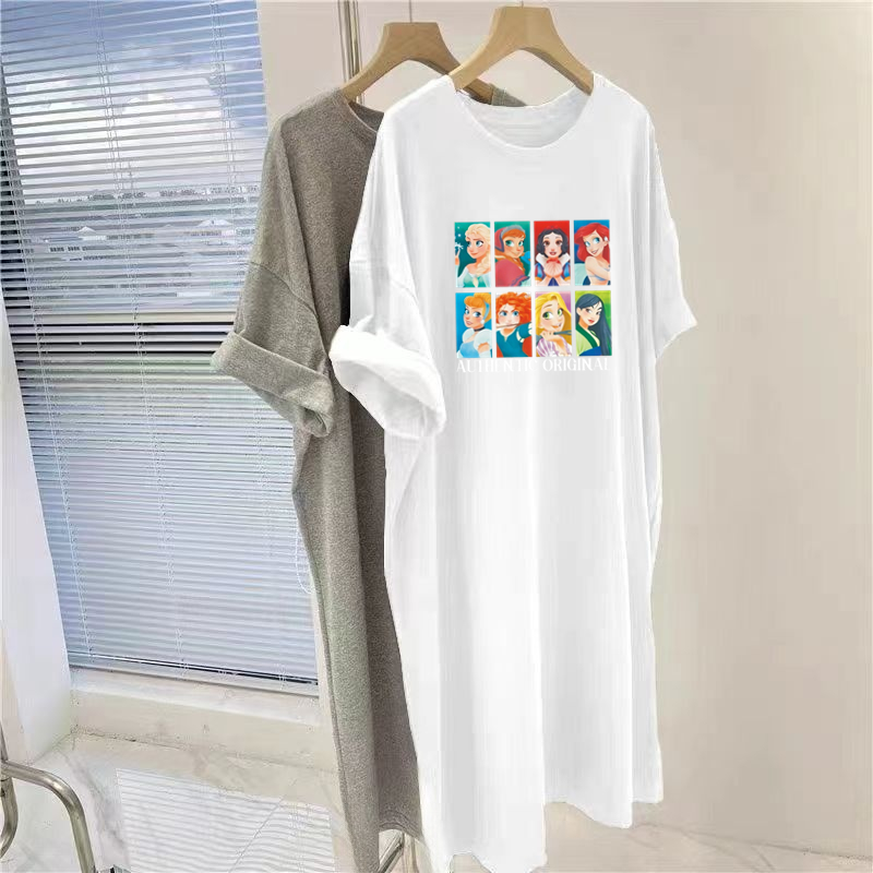 strapless open back dress Official Disney princess girl long-sleeved t-shirt, original 1252 main image 0