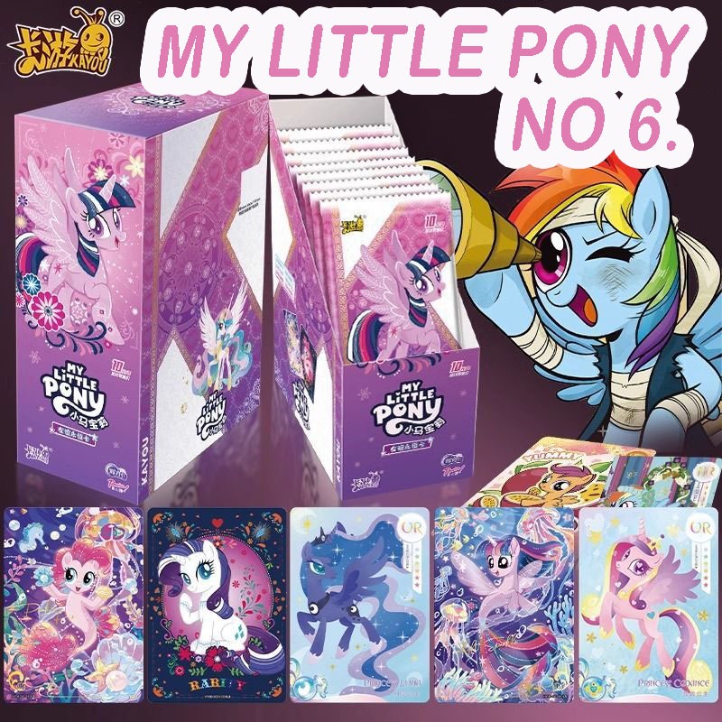 【未開封】My Little ponyプロモーションカード　6パック My Little Pony Official Collection Trading Card CCG Series 6