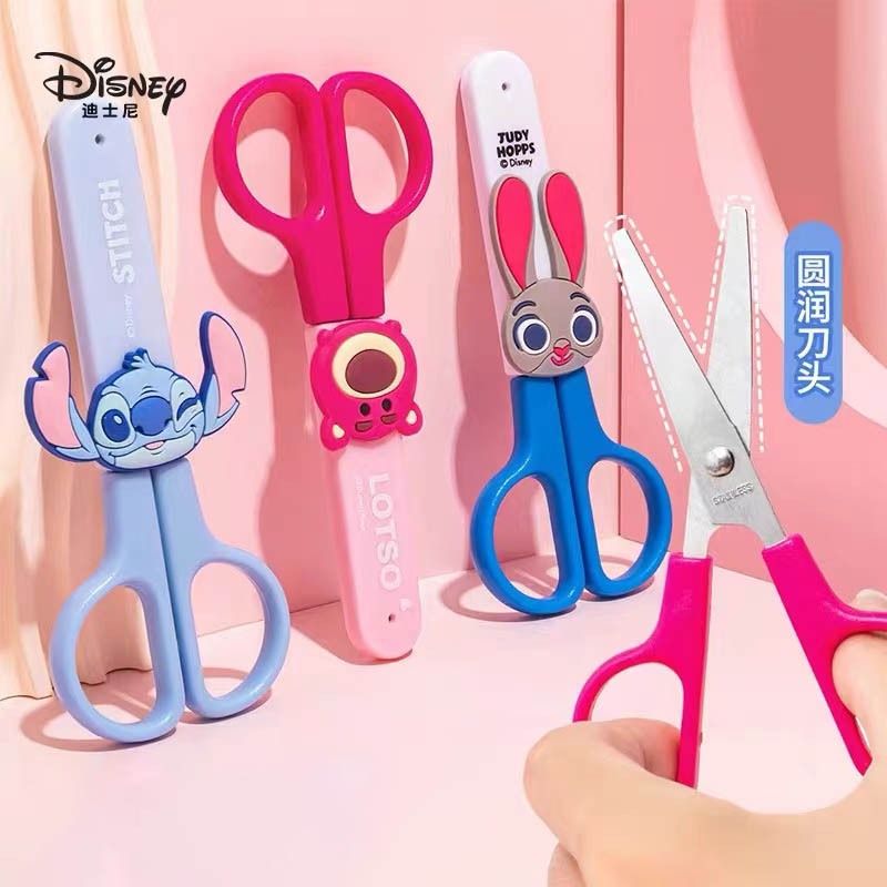 Disney Child Safety Scissors Do Not Hurt Hands Cute Student Cartoon ...