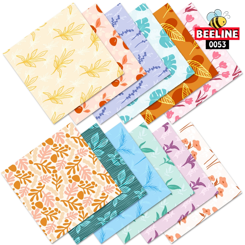 Beeline BOHO Origami paper 15cm Pattern paper Scrapbook Paper 12Pcs ...
