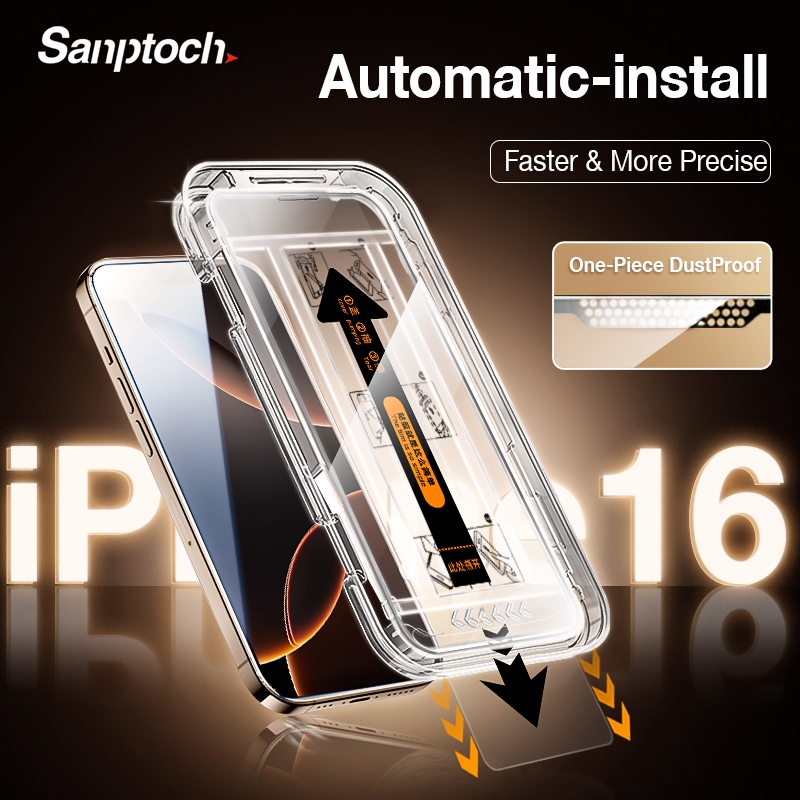 thumbnail interactive-video image 1 of Privacy Tempered Glass Screen Protector For IPhone 16/15/14/13/12/11 Pro Max & More – Anti-Spy, 9H Hardness 1 of 4