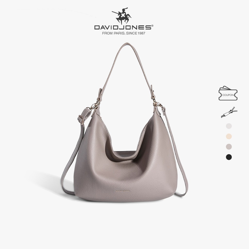 David Jones Texture PU Leather Handbag