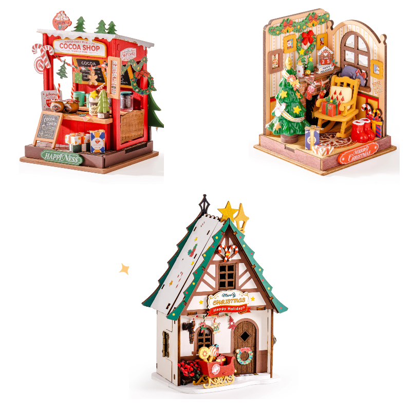 Rolife Miniature Diorama - DIY - Santa's Toy Shop DP006 - 122 De | KW IS