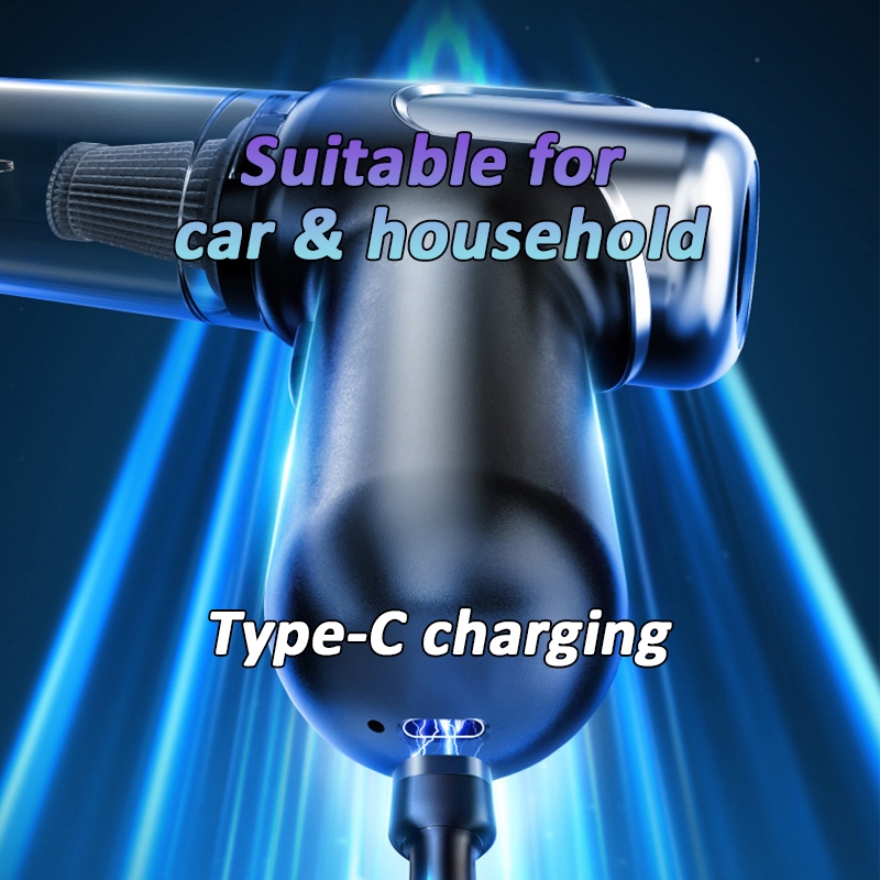 6 in 1 cordless handheld car vacuum accessory view