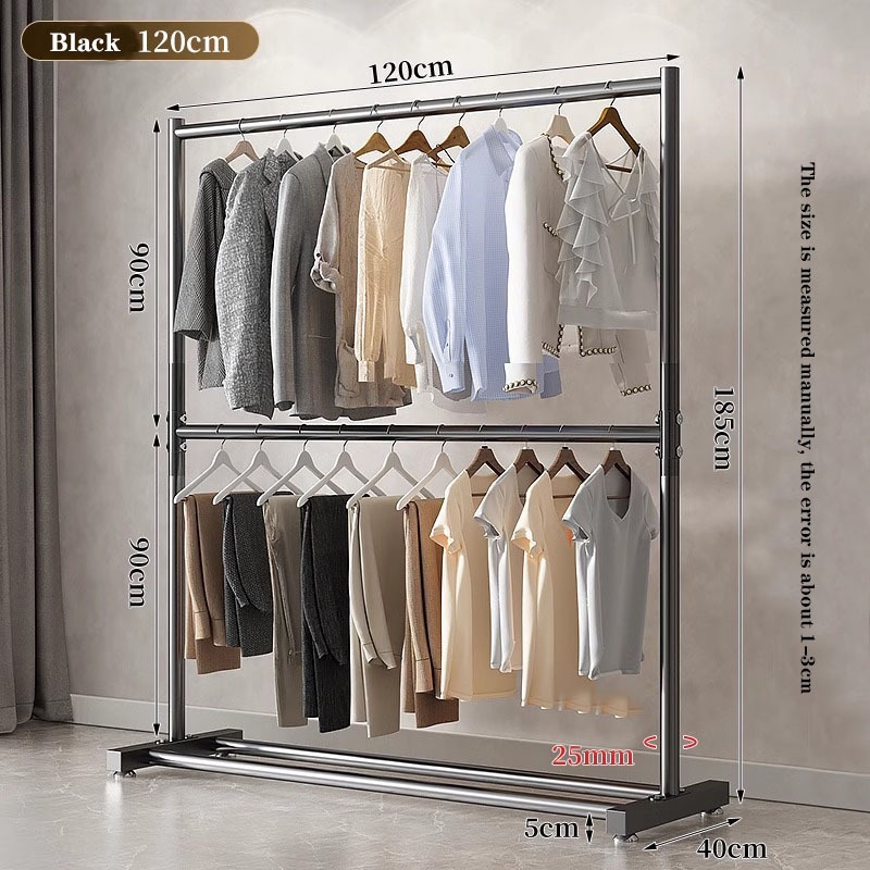 [SG STOCK] Clothes drying rack floor household folding simple clothes ...
