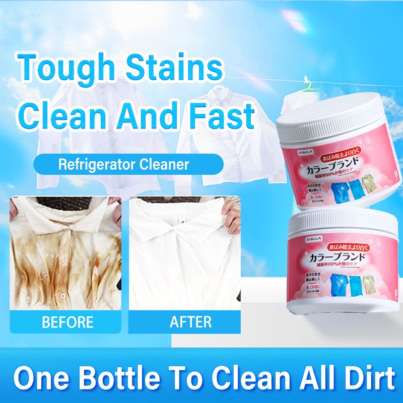Buy 2 free 1🔥laundry detergent powder Colour Bleaching Powder Fabric