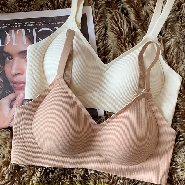 Threaded Jelly Underwear Women Small Breasts Gathering Thin Style ...