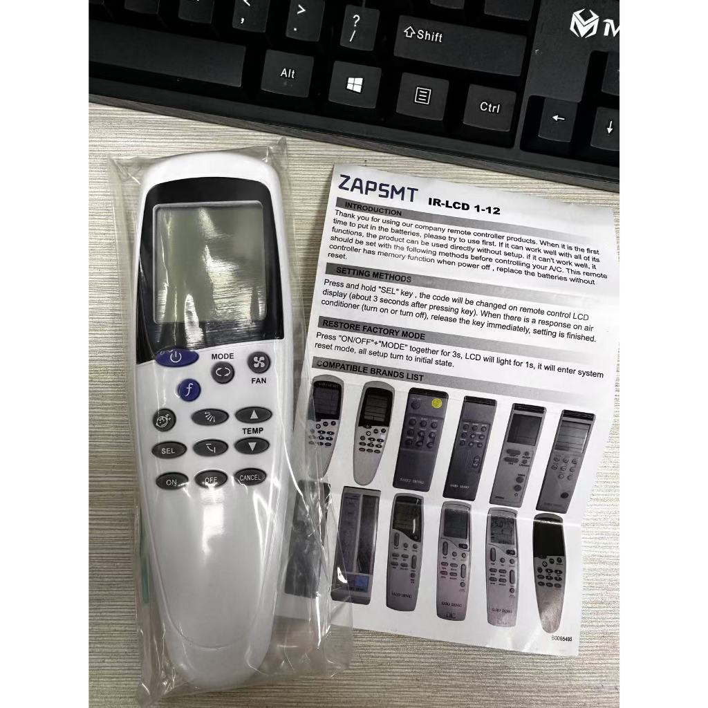 universal remote Saijo Denki remote air conditioning remote control ...