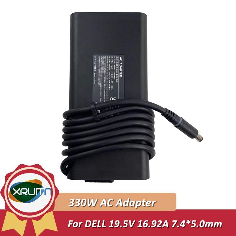 Slim 330W 16.92A 19.5V Laptop Charger AC Adapter for DELL Alienware M17 ...