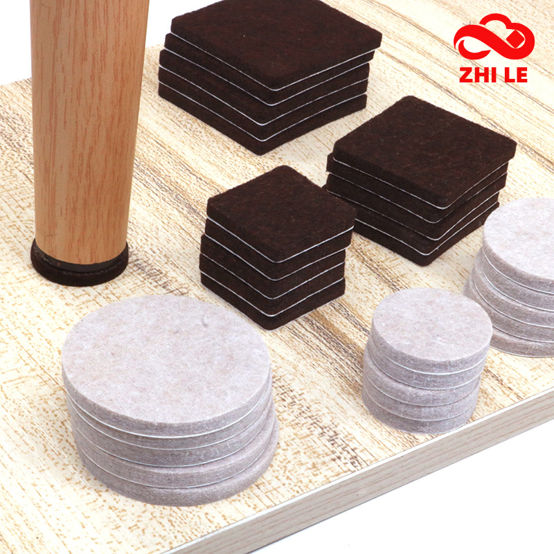 Furniture foot rack leg cover protection felt pad table chair legs ...