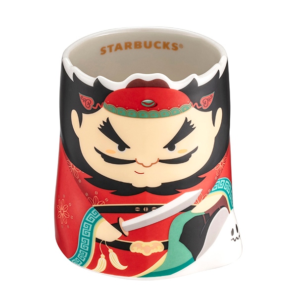 Taiwan Starbucks Cup Pray for Guardian Wealth Prosperity Mazu Give