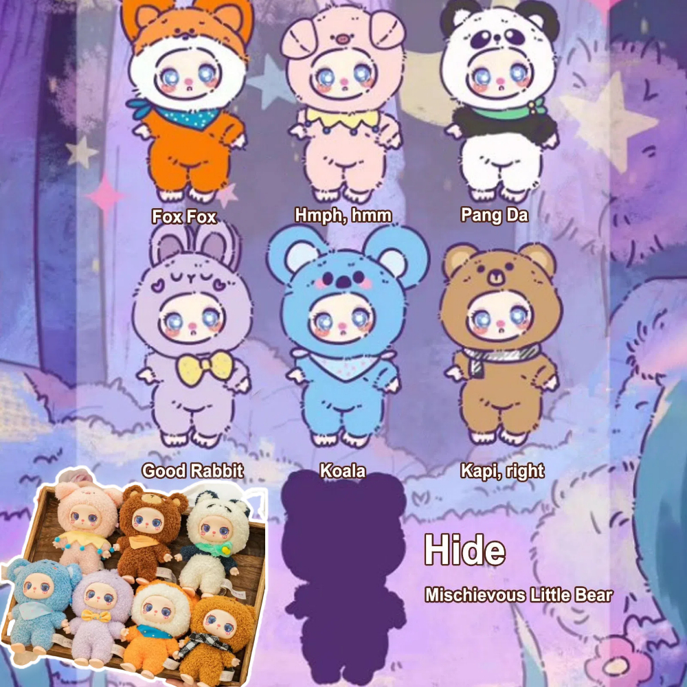 Lila Lucky Cat | Liila V1/V2/V3/V4/V5 Blind Box Original Cute