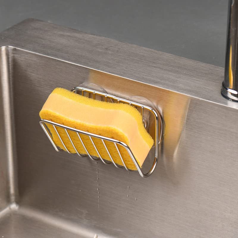 Kitchen Sink Suction Holder Modern Sponge Holder Kitchen Organizer ...
