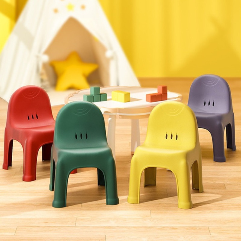 Thickening Kids Chair Stackable Toddler Chair Anti Slip Baby Seat Baby ...