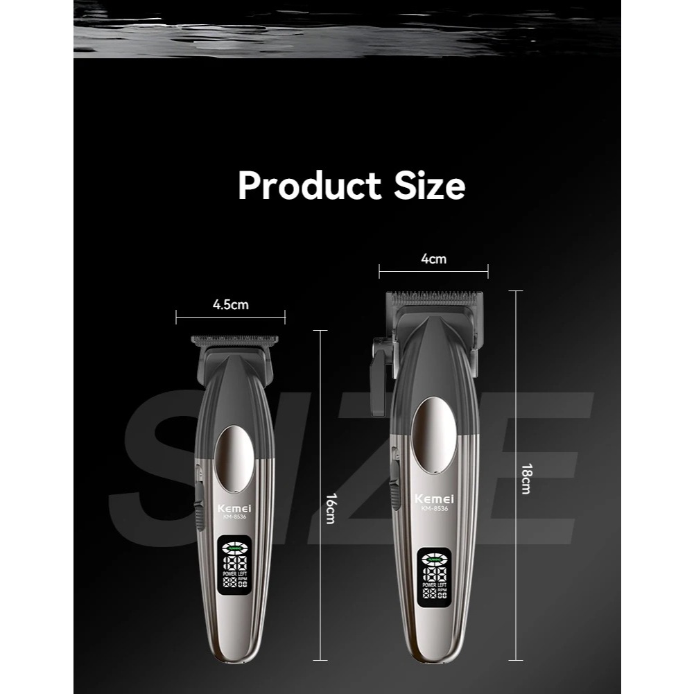 Kemei 8536 Professional Hair Clippers and Cordless Trimmer Kemei 8536 Professional Hair Clippers and Cordless Trimmer
