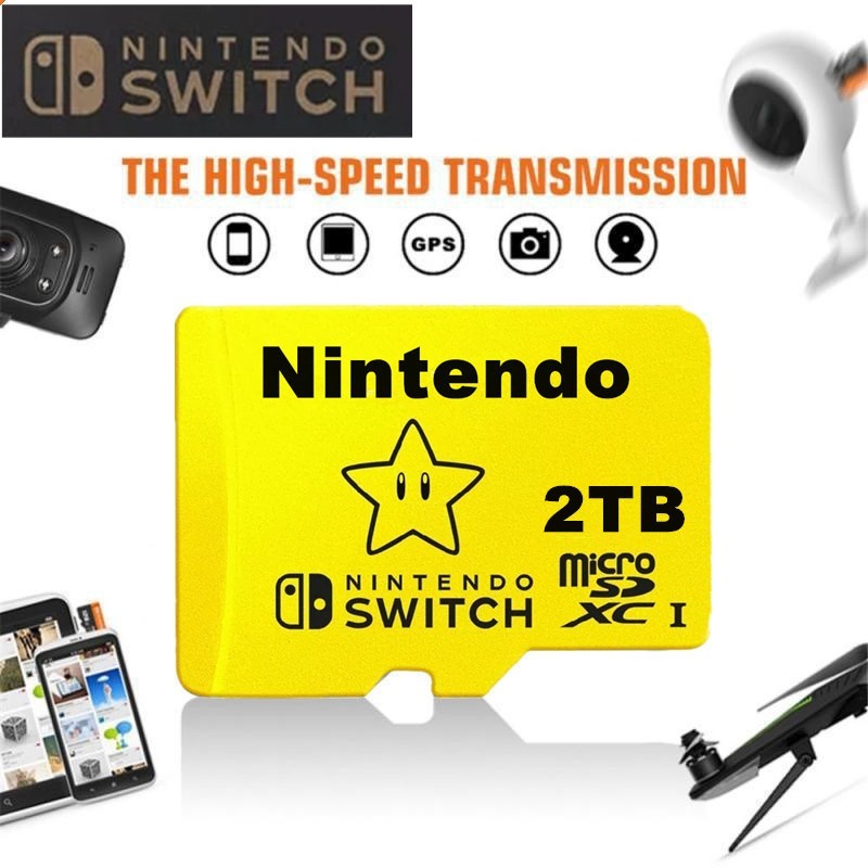 2024 New original 2TB Super Nintendo Gaming memory card for MP4