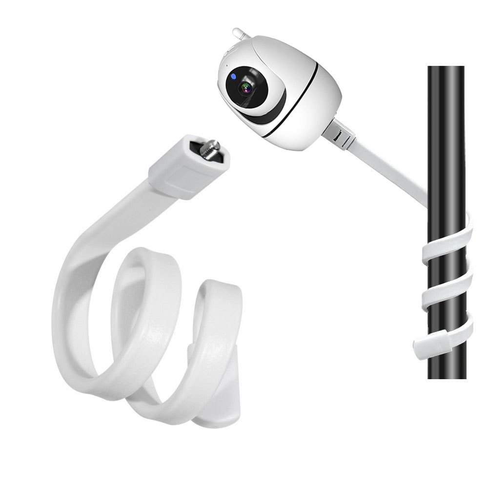 IP Camera Holder Stand Baby Monitor Wall Mount Silica gel Bracket Crib ...