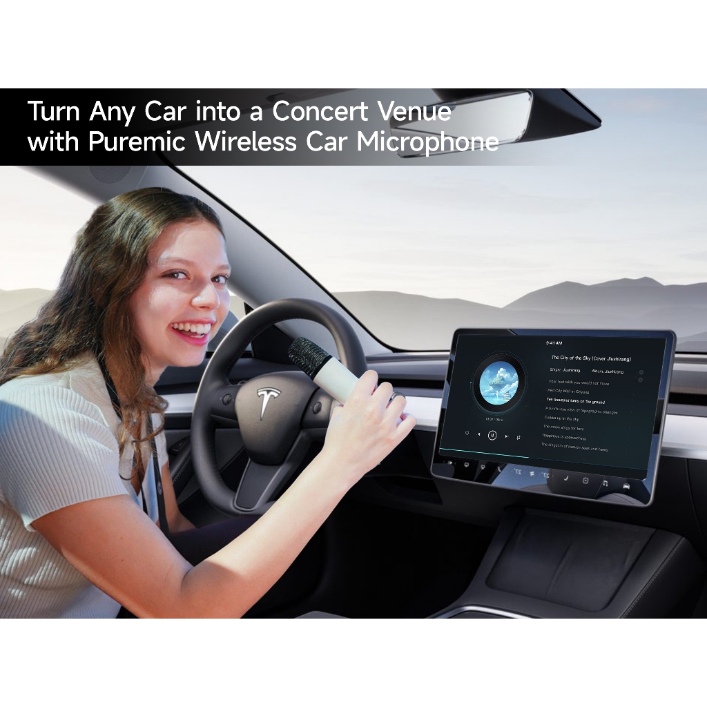 Tesla Microphone CaraokeMic Rechargeable Tesla Mic Official Works