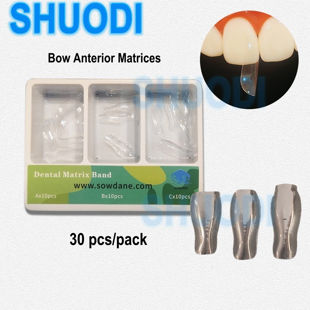 10 Bande Matrix Dentali Tofflemire Universali - In Acciaio Inox - Foto 13