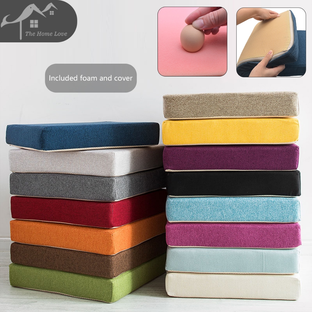 Juneso Sofa Cushion (Foam with Cover) 50 50cm Seat Cushion Can