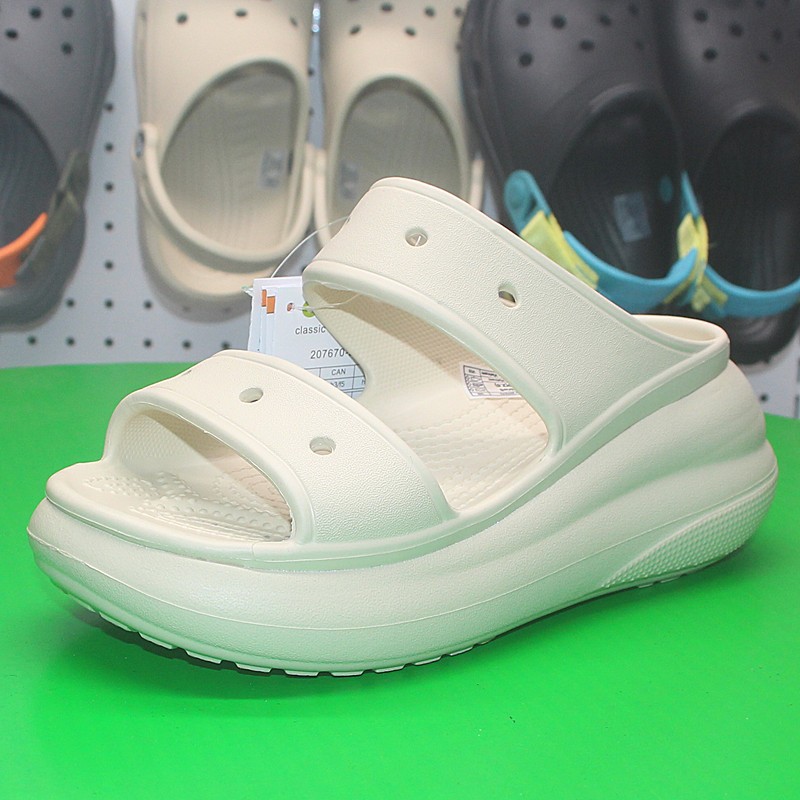 original 100% croc s women sandals big size shoes 207670 | Shopee Singapore