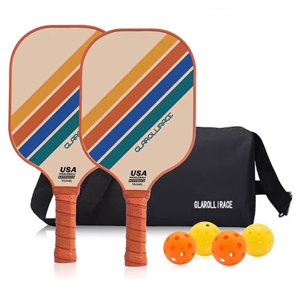 Pickleball Paddles glass fibre set of 2, USAPA Approved Composite ...