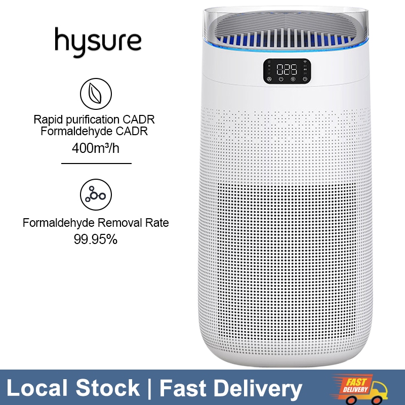 【SG Stock】Hysure Mage™ Air Purifier HEPA-13 Filter Formaldehyde Removal ...