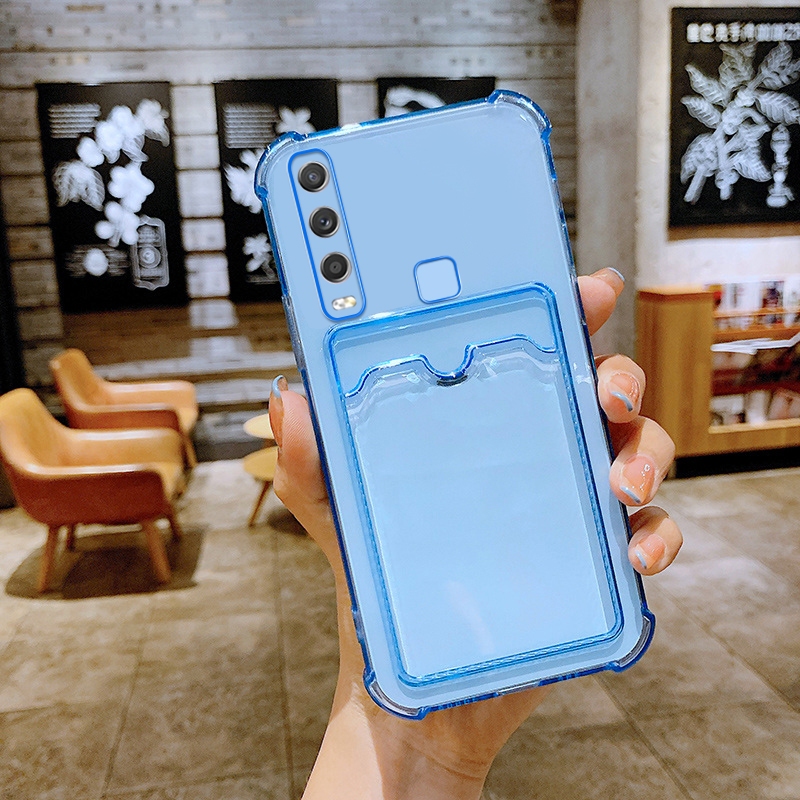 Vivo Y11 Transparent Cover YOFO Rubber Back Cover Case For Vivo