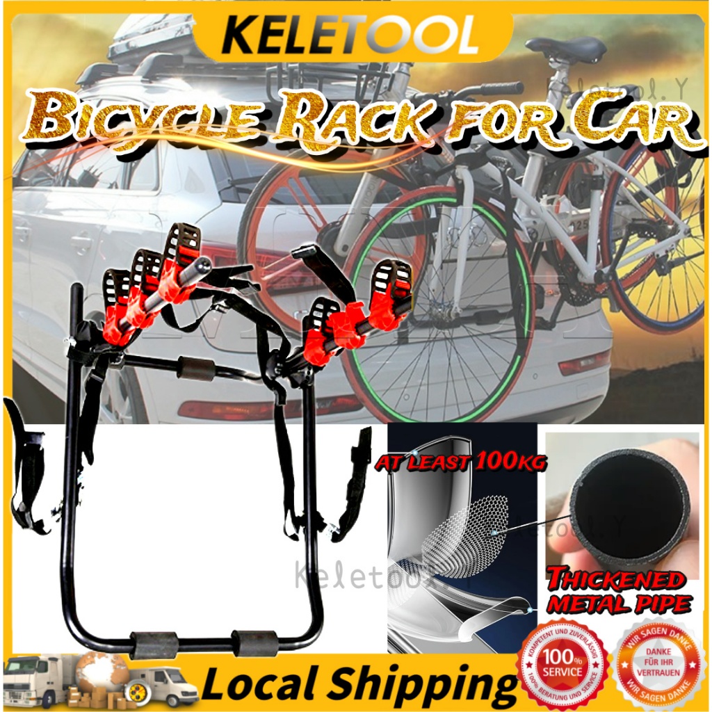 Bicycle Rack for Car Bicycle Rack Car Trunk Bike Rack, 3 Bike Carrier ...