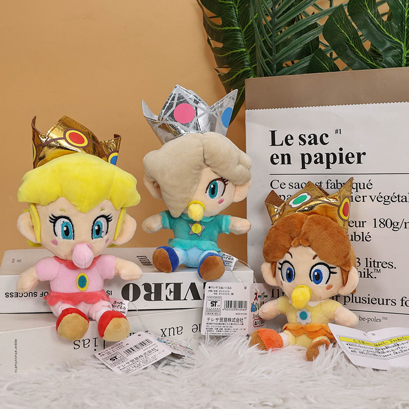 3 Styles 17cm 19cm Super Mario Bros Princess Peach Plush Daisy Toadette Rosalina Baby Princess Toys Bridegroom Mario Stuffed Animal Doll Birthday Gifts Shopee Singapore