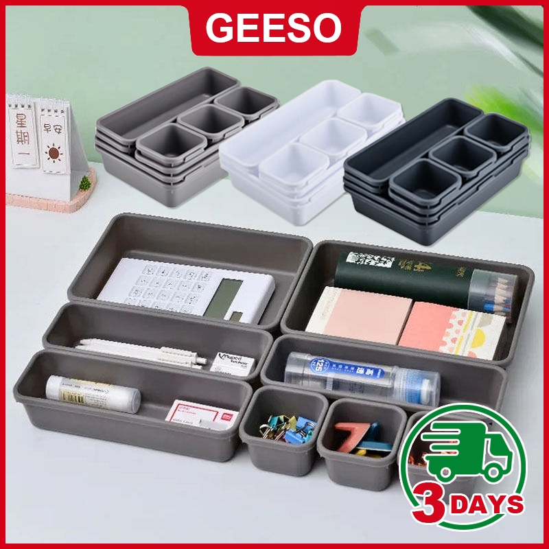 GEESO 8PCS/Set Drawer Storage Box Home Organizer Box Kicthen Storage ...