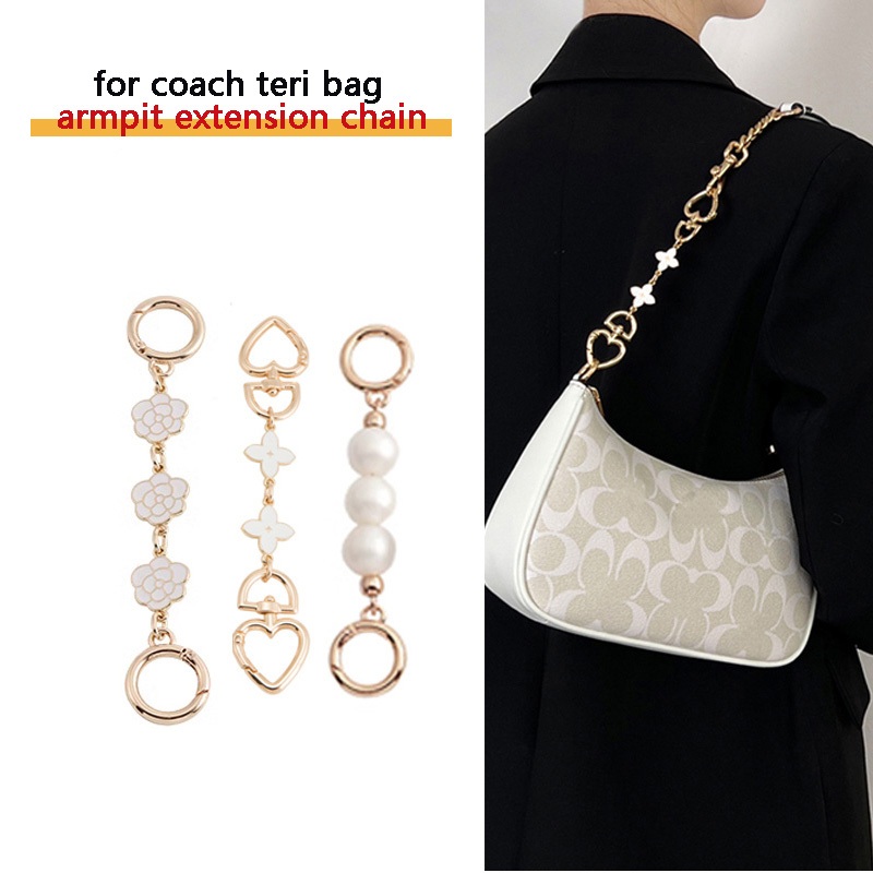 For Coach Mahjong Bag Extension Chain Underarm Bag Chain Strap Bag ...