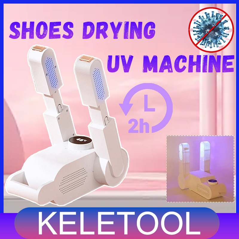 Adjustable Electric Shoes Dryer Purple Light Drying Machine Gloves ...